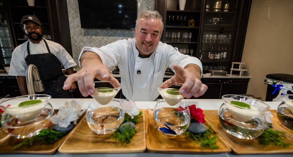 Summit Hills Spartanburg SC | Chef Dining | Secret Garden 19