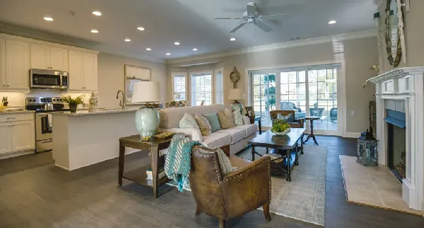Summit Hills Spartanburg SC | Cottage Home Family Room 01