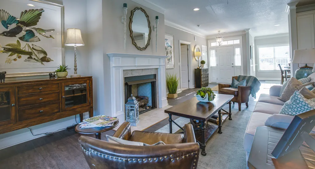 Summit Hills Spartanburg SC | Cottage Home Family Room 02